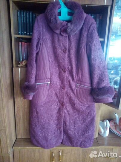 Пальто женское зимнее 52 54