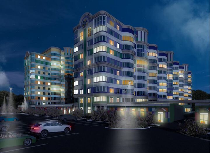 3-к. квартира, 134,3 м², 9/9 эт.