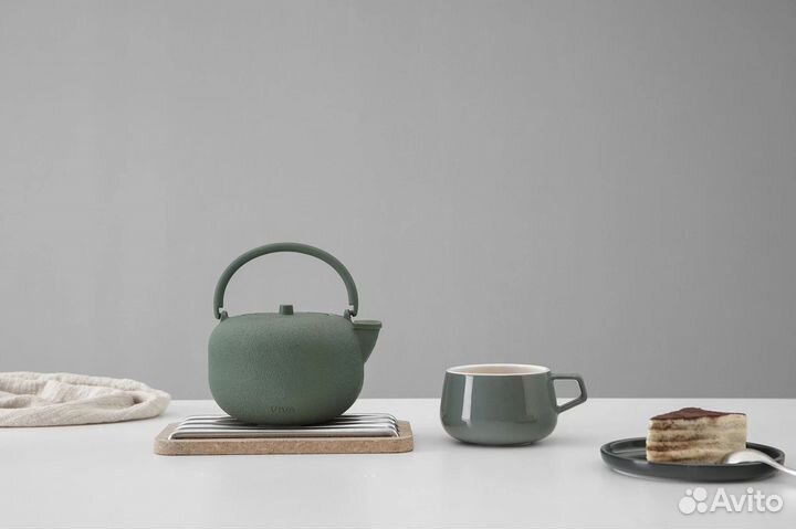 Чайник заварочный Viva Scandinavia Saga, зелёный