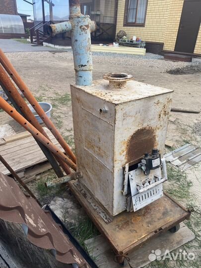 Печь для отопления гаража и помещений