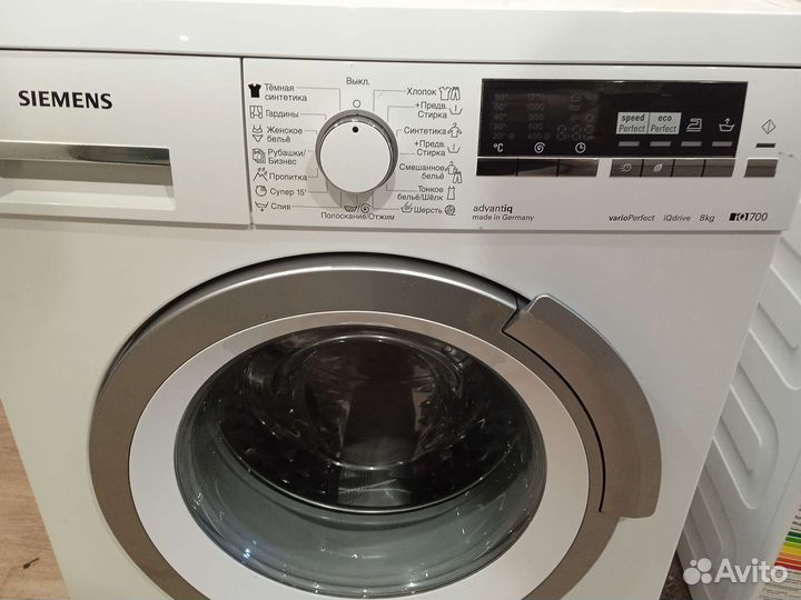 Стиральная машина siemens iq 700 8 кг б/у