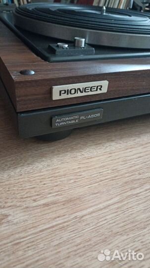 Проигрыватель винила pioneer pl а 505
