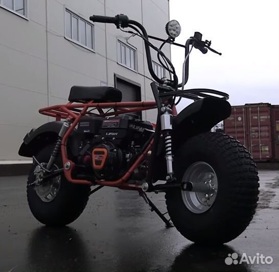 Мотоцикл скаут сафари 3L-8Е+ bigfoot fork (телеско