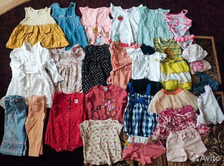Вещи на девочку 74-80