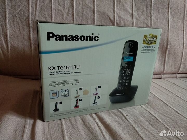 Телефон Panasonic KX-TG-1611 стационарный