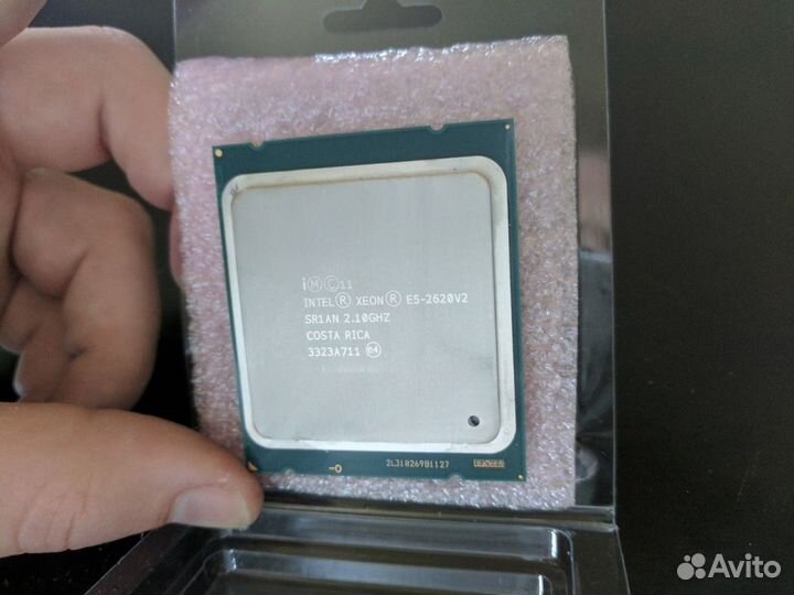 Intel Xeon e5-2620v2 6 core 2.1- 2.6GHz 20MB 80W