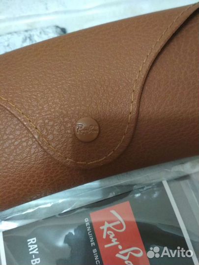 Оригинальный чехол для очков Ray-Ban коричневый