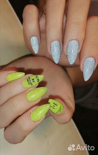 Маникюр наращивание