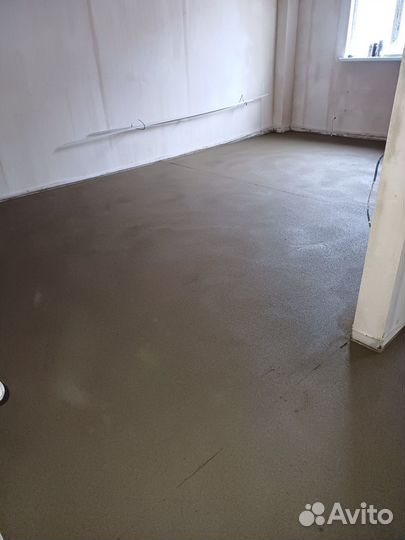 Полусухая стяжка пола с материалами