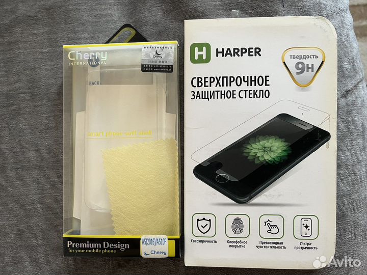 Защитное стекло на samsung galaxy A5(2016)