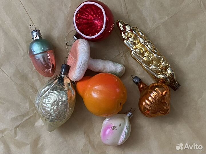 Ёлочные игрушки СССР