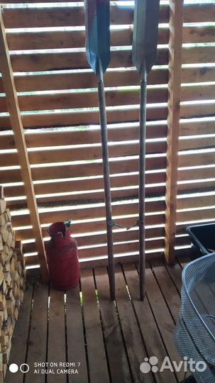 Весла алюминиевые