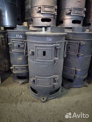 Печь буржуйка чугунная СССР