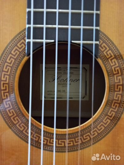Классическая гитара Hohner HC-06 + чехол