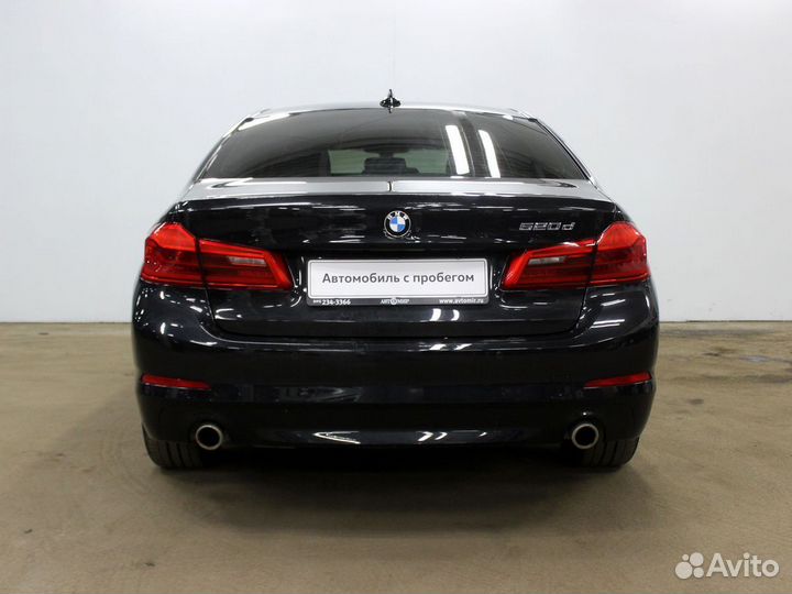 BMW 5 серия 2.0 AT, 2018, 92 252 км