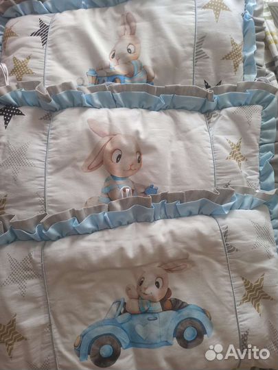 Бортики в детскую кроватку