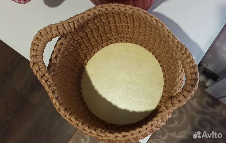 Корзина d20 вязаная из полиэфирного шнура