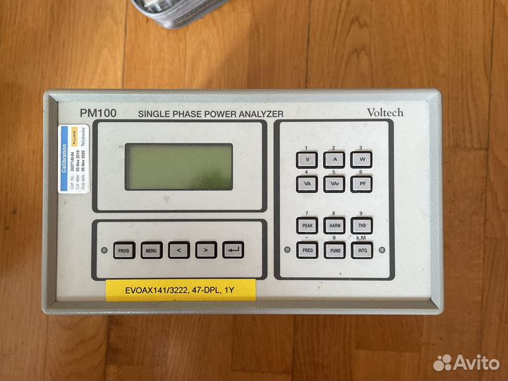 Анализатор мощности Voltech Pm100