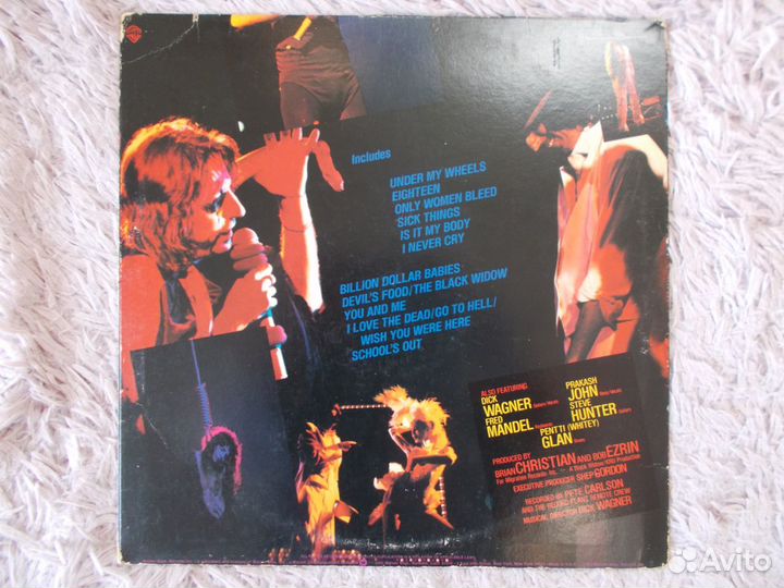Alice Cooper The Alice Cooper Show LP 77, USA