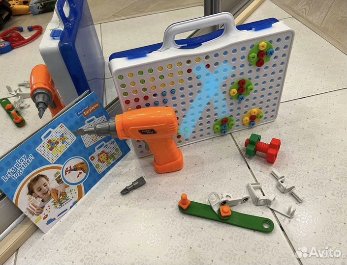 Доктор Медик Паровоз мчс Полиция конструктор