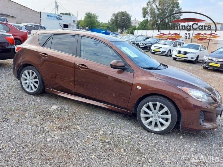 Накладки на пороги Mazda 3 BL 2011-2013г