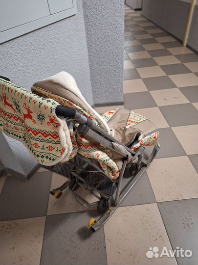 Санки коляска ника