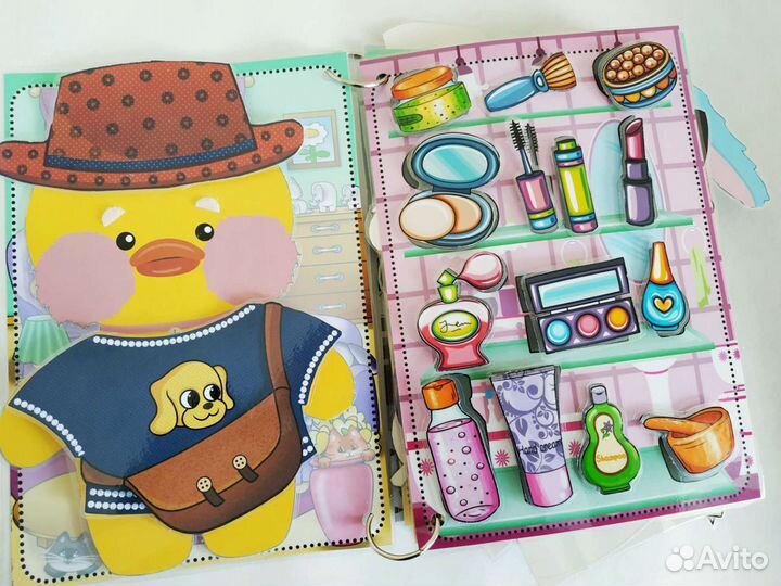 Уточка лалафанфан на липучках