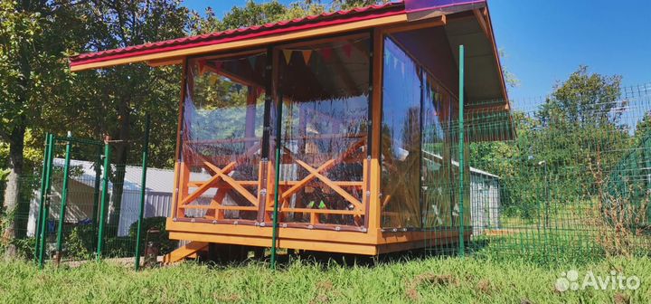 Мягкие окна пвх Всепогодный монтаж