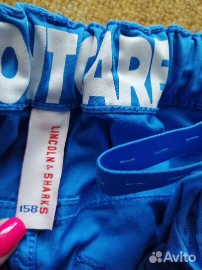 Летние брюки на мальчика 158