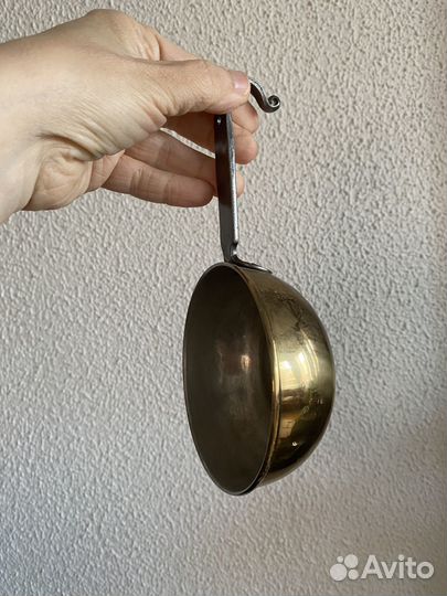 Ковш медный, винтаж. швеция