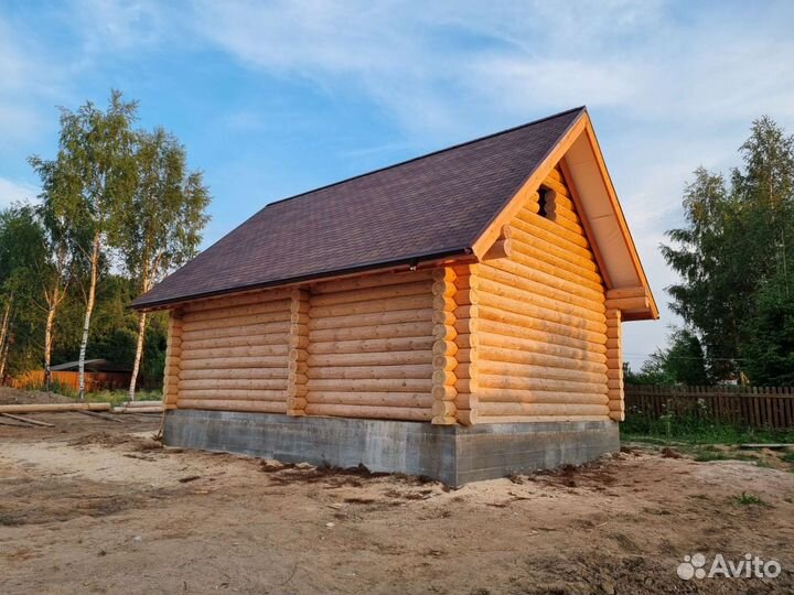 Срубы ручной рубки