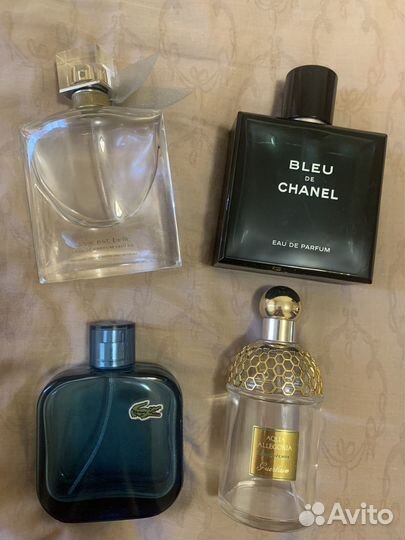 Пустые флаконы от парфюма оригинал