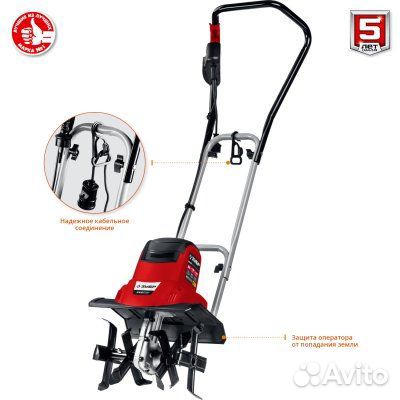 Зубр 900 Вт, электрический культиватор (ккд-900)