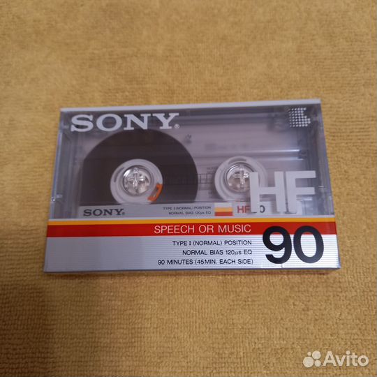 Аудио кассеты sony HF,sony EF,TDK 90 мин. (новые)