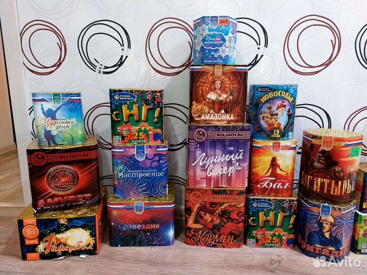 Салюты и фейерверки