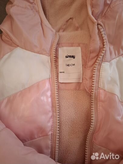 Куртка для девочки 140