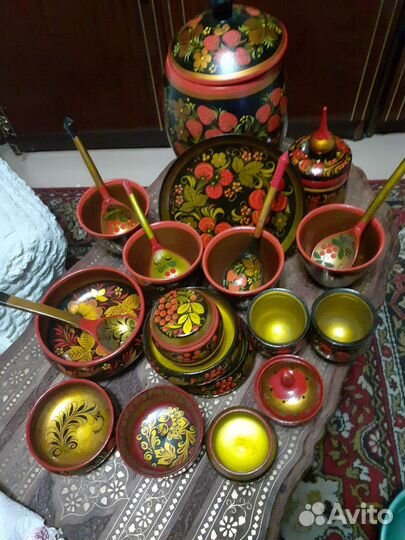 Семеновская хохлома СССР