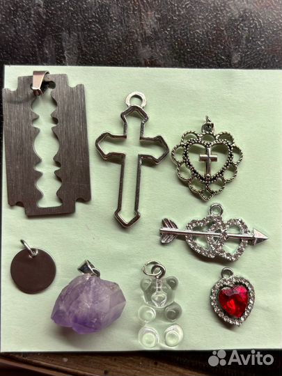 Украшения подвески кольца цепочки