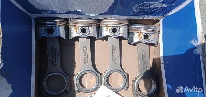 Кованые шатуны Manley на Mazda CX-7 3 6 MPS