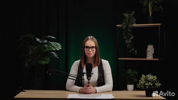 Студия для записи подкастов и рилс zolotov.studio