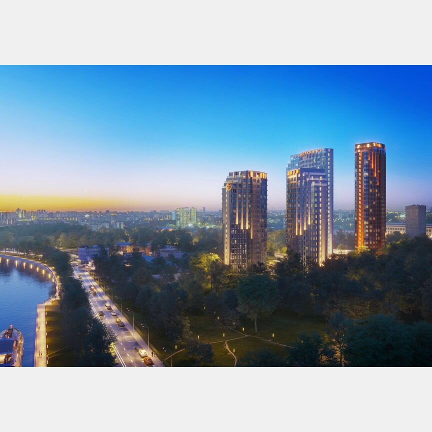 2-к. квартира, 60,3 м², 4/28 эт.