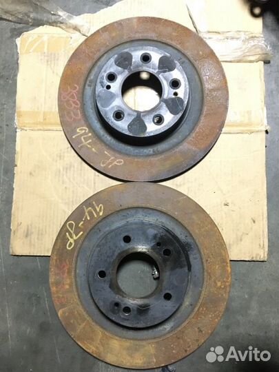 Диск тормозной задний Mitsubishi Outlander 3 GF