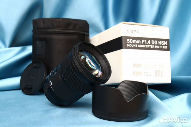 Sigma 50mm f/1.4 ART для Canon как новый