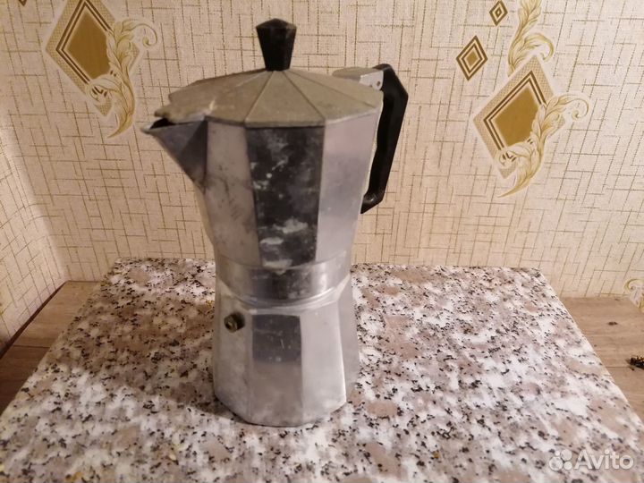 Кофеварка алюминиевая гейзерная teco TC-401-3, 150