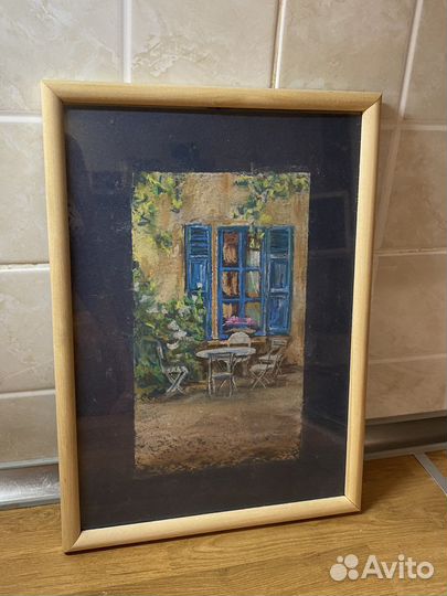 Картина пастелью