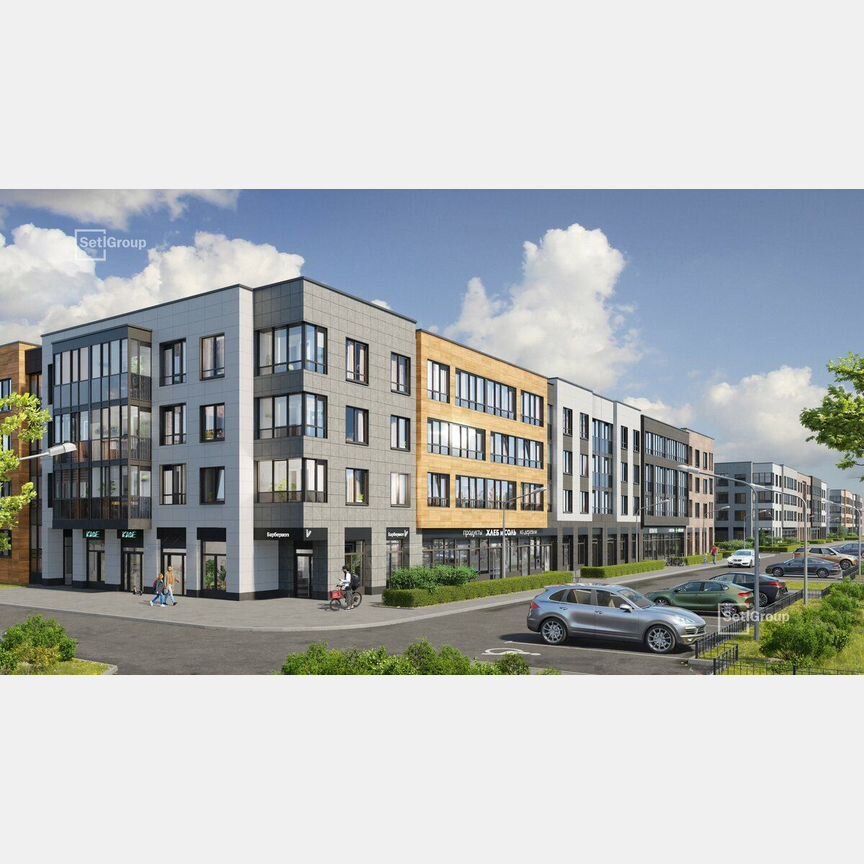1-к. квартира, 36,5 м², 1/4 эт.
