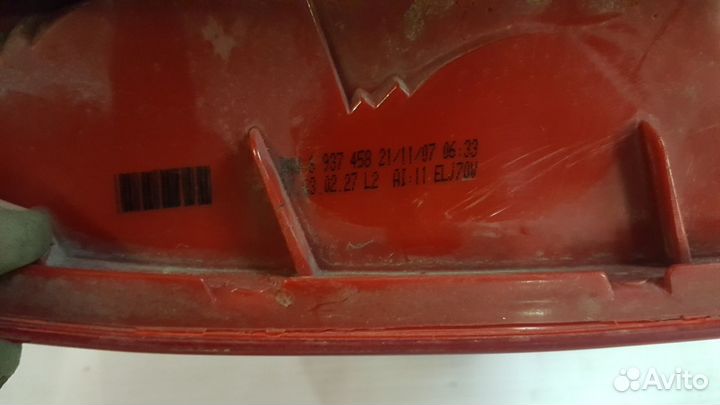 Фонарь задний правый для bmw e90 бмв е90 2007г