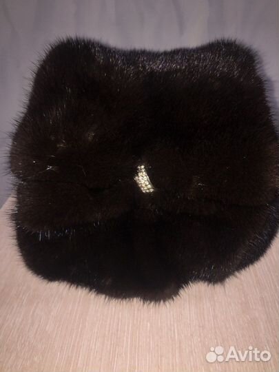 Шапка норковая женская