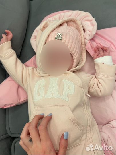 Комбинезон на флисе babyGap 3-6 мес