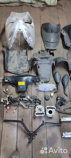 Запчасти для скутера Storm